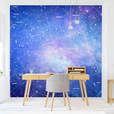 Wallpaper - Stelar Constellation Star Chart