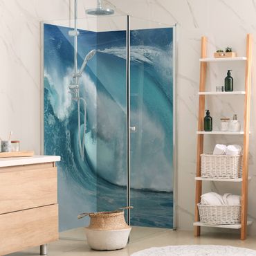 Shower wall cladding - Raging Waves