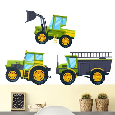 Wall sticker - Tractor and Co