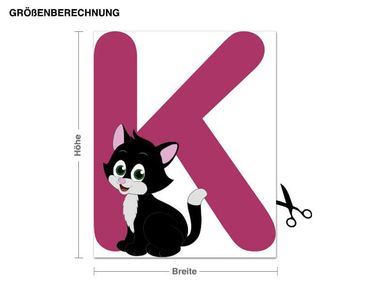 Wall sticker - Kid's ABC - Kitten