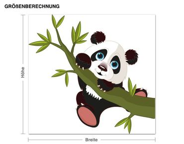 Wall sticker - Little Panda Bear