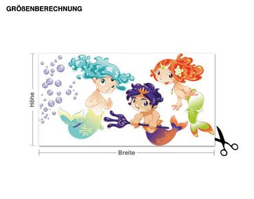 Wall sticker - Mermaid