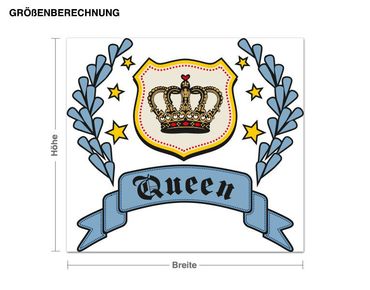 Wall sticker - Queen Crown