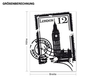 Wall sticker - Stamp London