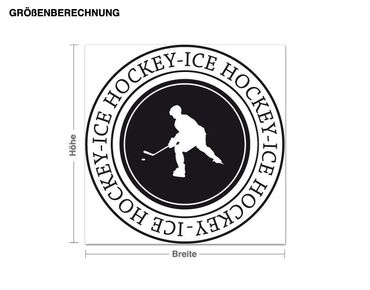 Wall sticker - Ice Hockey
