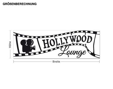 Wall sticker - Hollywood lounge