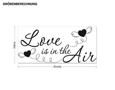 Wall sticker - Love is in the air