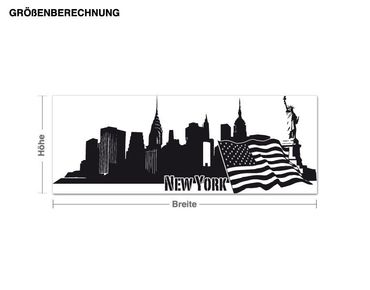 Wall sticker - New York Skyline