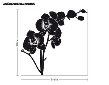 Wall sticker - Orchid