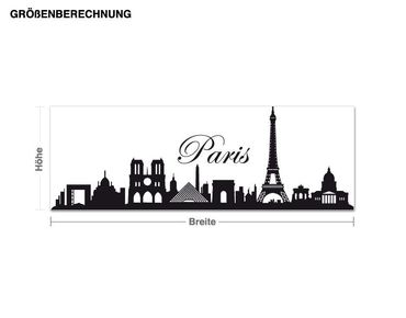 Wall sticker - Paris skyline
