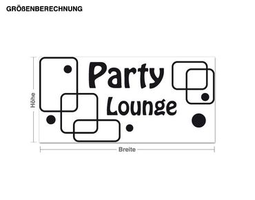 Wall sticker - Party lounge
