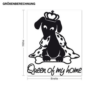 Wall sticker - Queen of my home