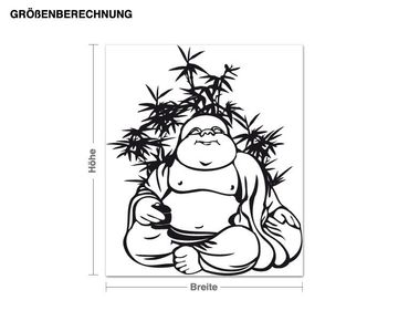 Wall sticker - Relaxed Buddha