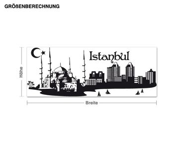 Wall sticker - Skyline Istanbul