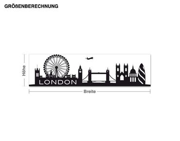 Wall sticker - Skyline London