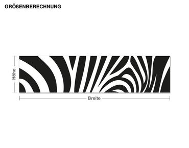 Wall sticker - Zebra stripes