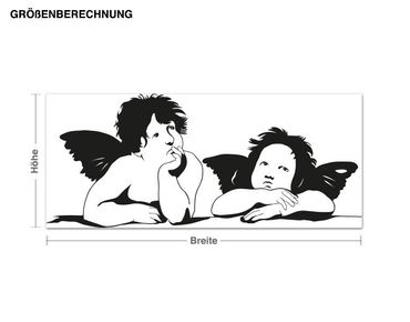 Wall sticker - Two angels
