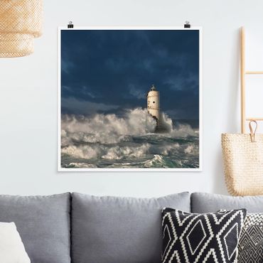 Poster - Lighthouse On Sardinia