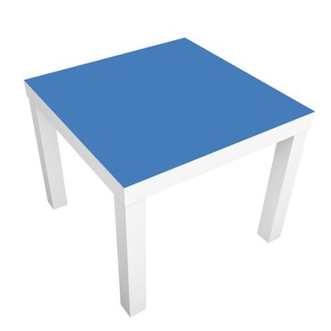 Adhesive film for furniture IKEA - Lack side table - Colour Royal Blue