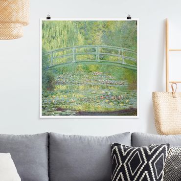 Poster - Claude Monet - Japanese Bridge
