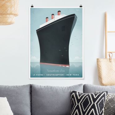 Poster - Travel Poster - Cruise Ship