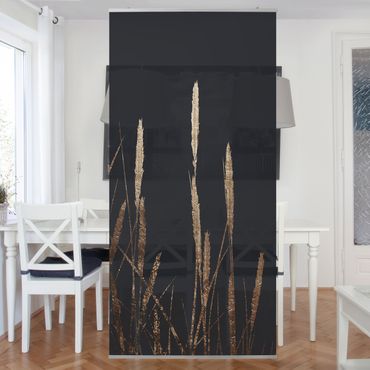 Room divider - Graphical Plant World - Golden Reed
