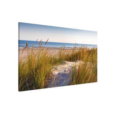 Magnetic memo board - Beach Dune At The Sea