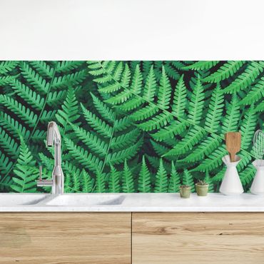 Kitchen wall cladding - Fern
