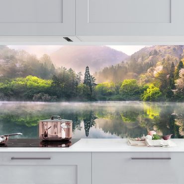 Kitchen wall cladding - Morning Tranquility