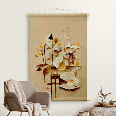 Tapestry - Abstract Bouquet