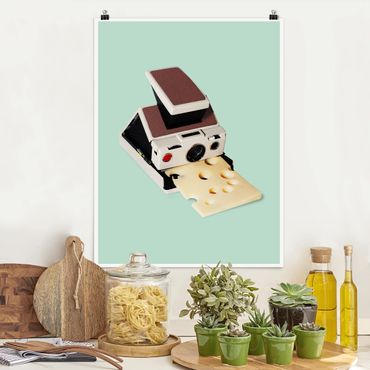 Poster art print - Camera With Cheese