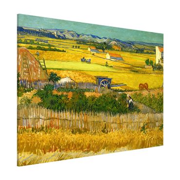 Magnetic memo board - Vincent Van Gogh - The Harvest