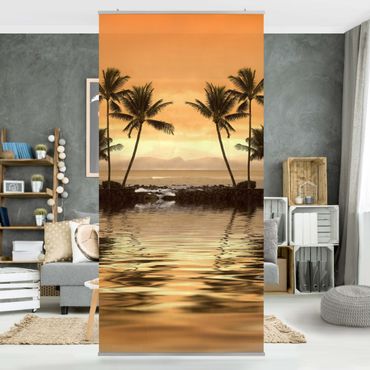 Room divider - Caribbean Sunset I
