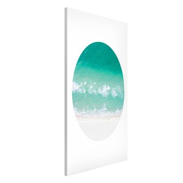 Magnetic memo board - The Ocean In A Circle