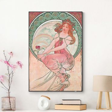 Interchangeable print - Alfons Mucha - Four Arts - Painting