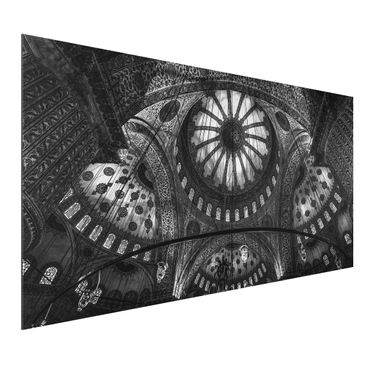 Print on aluminium - The Domes Of The Blue Mosque