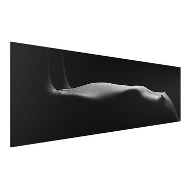 Print on aluminium - Nude in the Dark