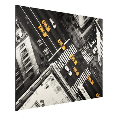 Print on aluminium - New York City Cabs
