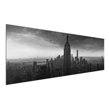 Print on aluminium - New York Rockefeller View