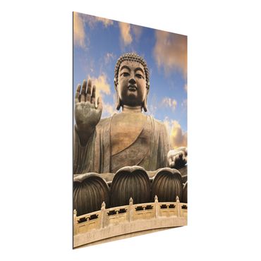 Print on aluminium - Big Buddha