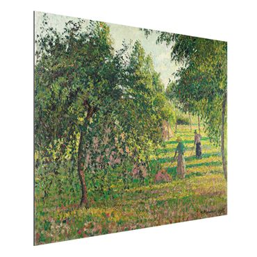 Print on aluminium - Camille Pissarro - Apple Trees And Tedders, Eragny
