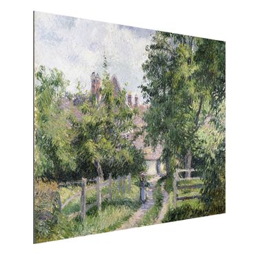 Print on aluminium - Camille Pissarro - Saint-Martin Near Gisors