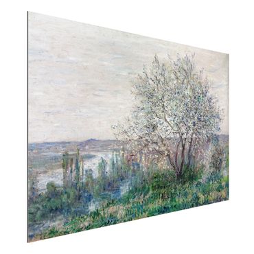 Print on aluminium - Claude Monet - Spring in Vétheuil