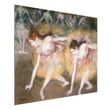 Print on aluminium - Edgar Degas - Dancers Bending Down