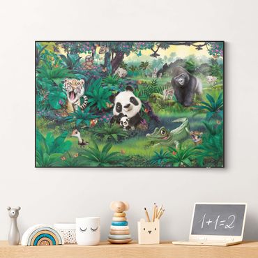 Interchangeable print - Animal Club International - Jungle With Animals