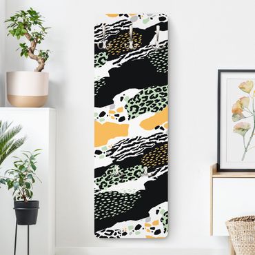 Coat rack modern - Animal Print Zebra Tiger Leopard Africa