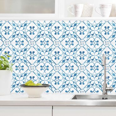 Kitchen wall cladding - Watercolour Tiles - Faro
