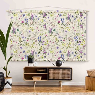 Tapestry - Watercolour Wild Flowers