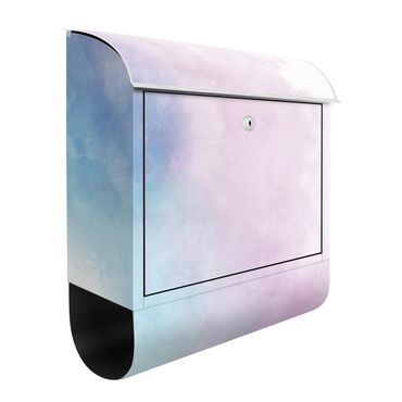 Letterbox - Watercolour Symbiosis Blue Purple