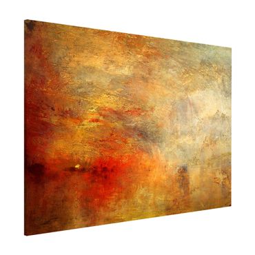 Magnetic memo board - Joseph Mallord William Turner - Sunset Over A Lake
